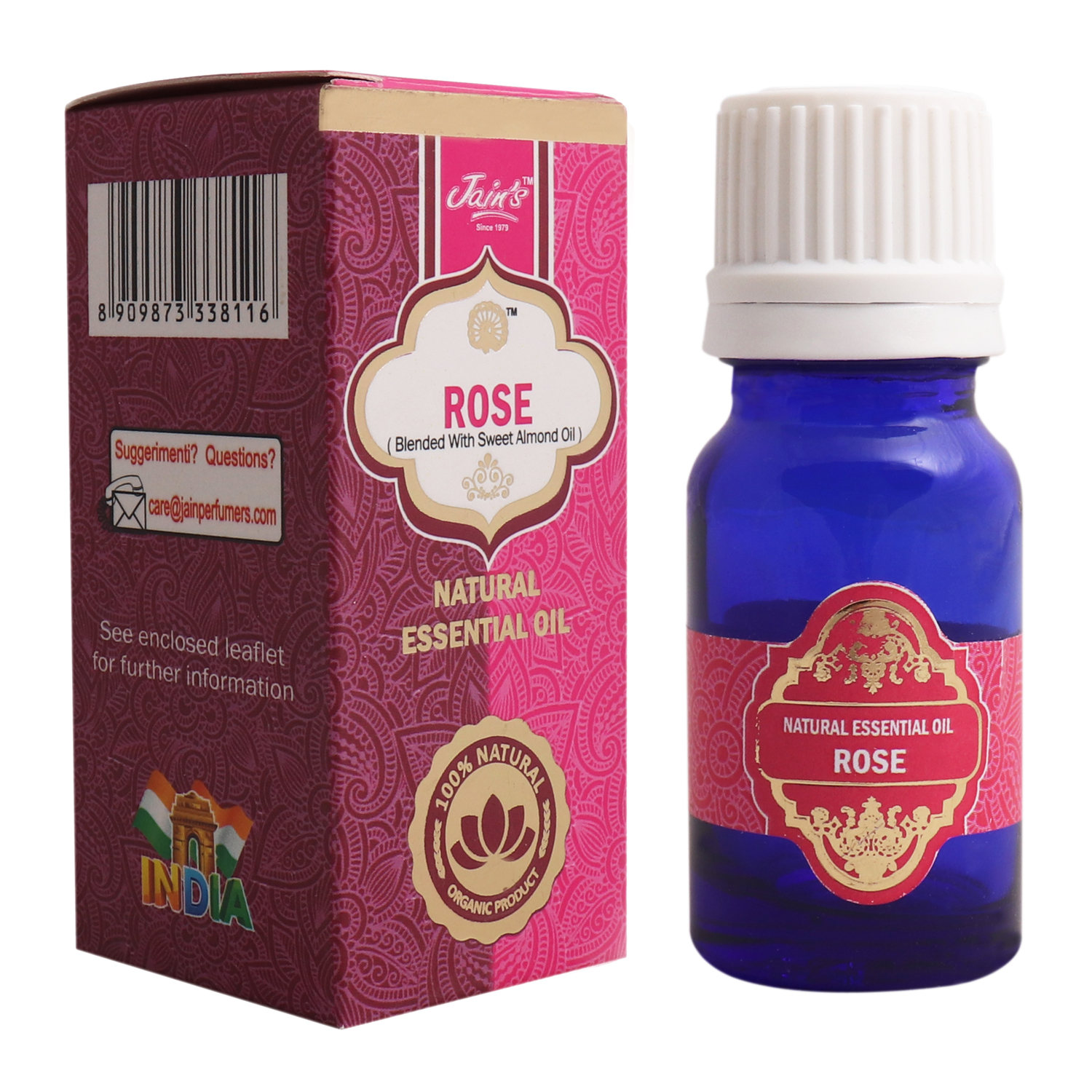 ROSE (BLENDED WITH SWEET ALMOND) OIL