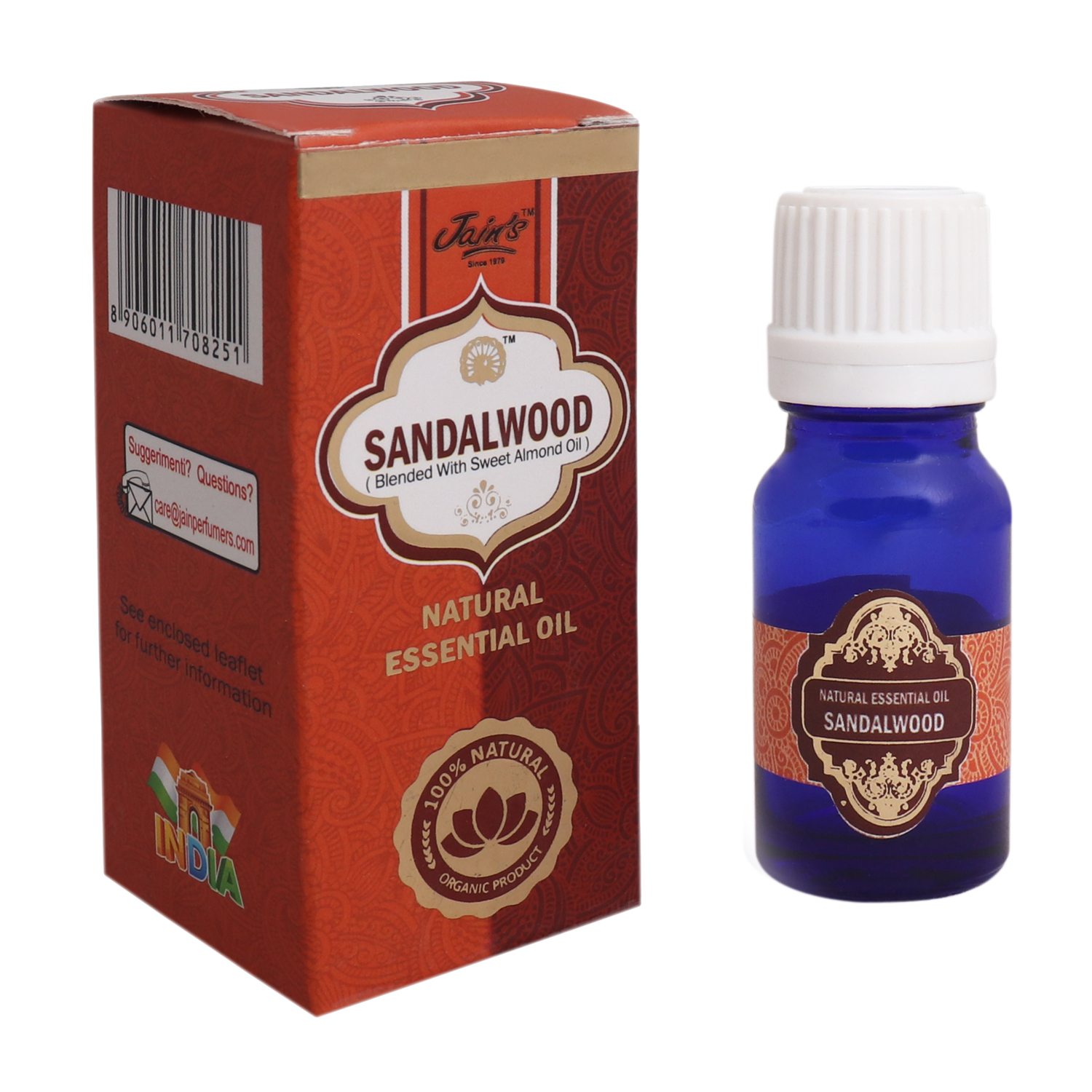 SANDALWOOD (BLENDED WITH SWEET ALMOND) OIL