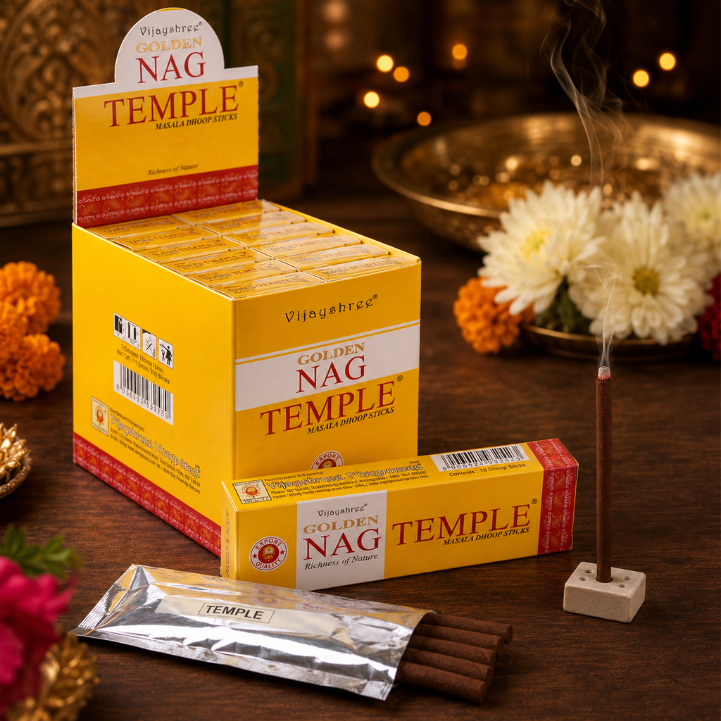 Golden Nag Temple Dhoop Sticks