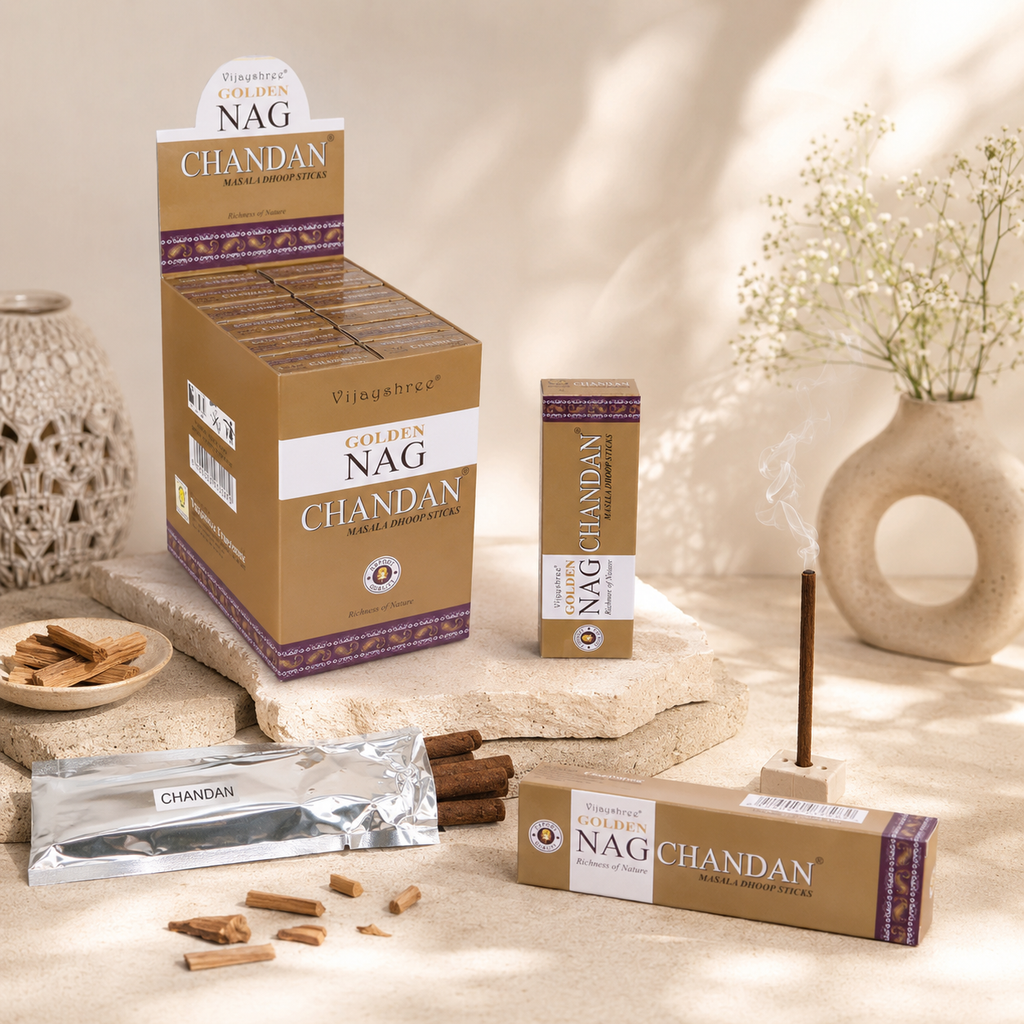 Golden Nag Chandan Dhoop Sticks