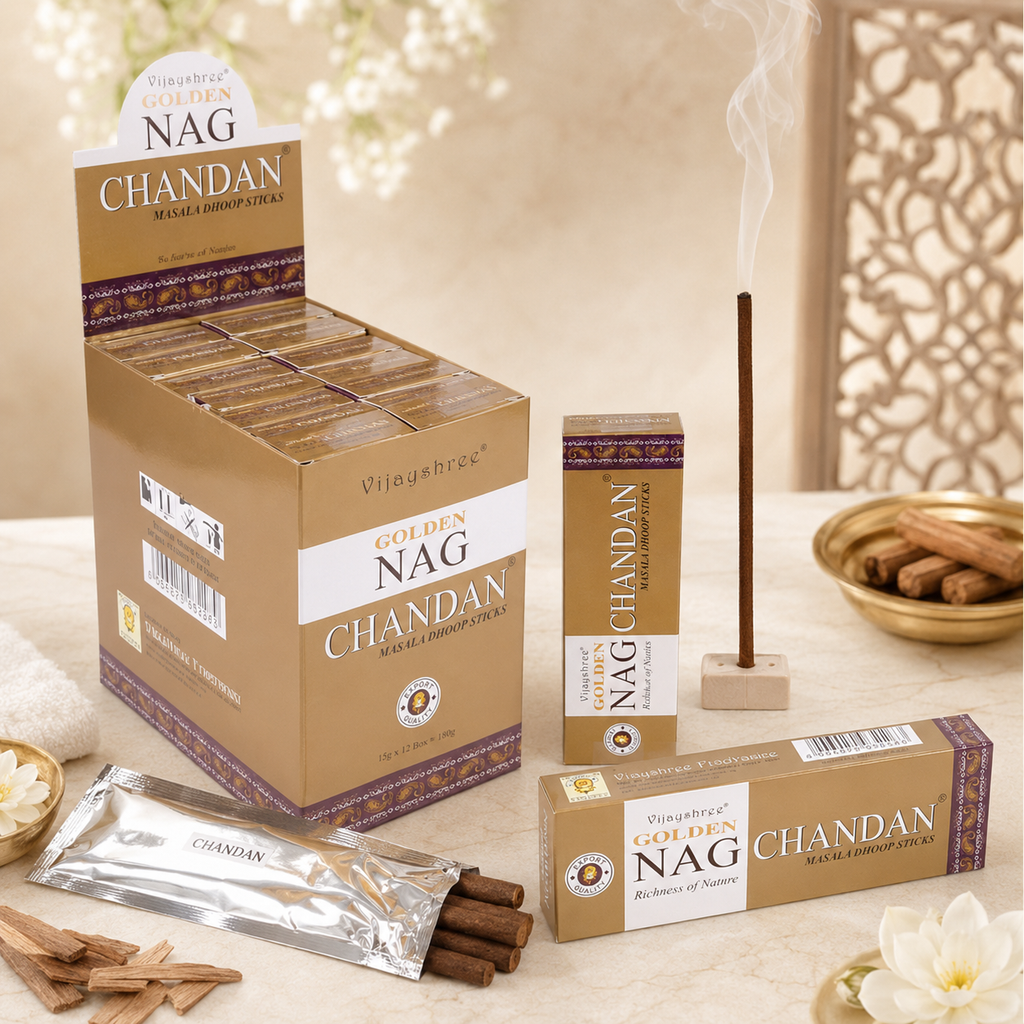 Golden Nag Chandan Dhoop Sticks