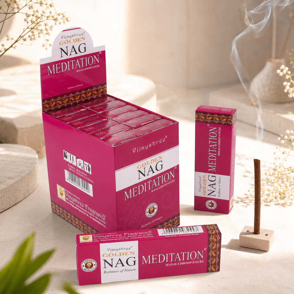 Golden Nag Meditation Dhoop Sticks