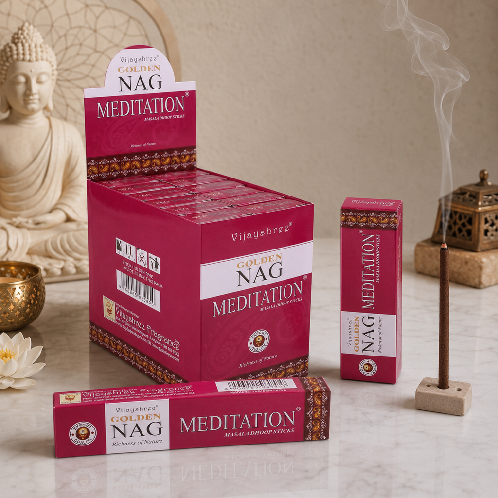 Golden Nag Meditation Dhoop Sticks