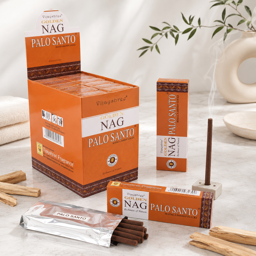 Golden Nag Palo Santo Dhoop Sticks