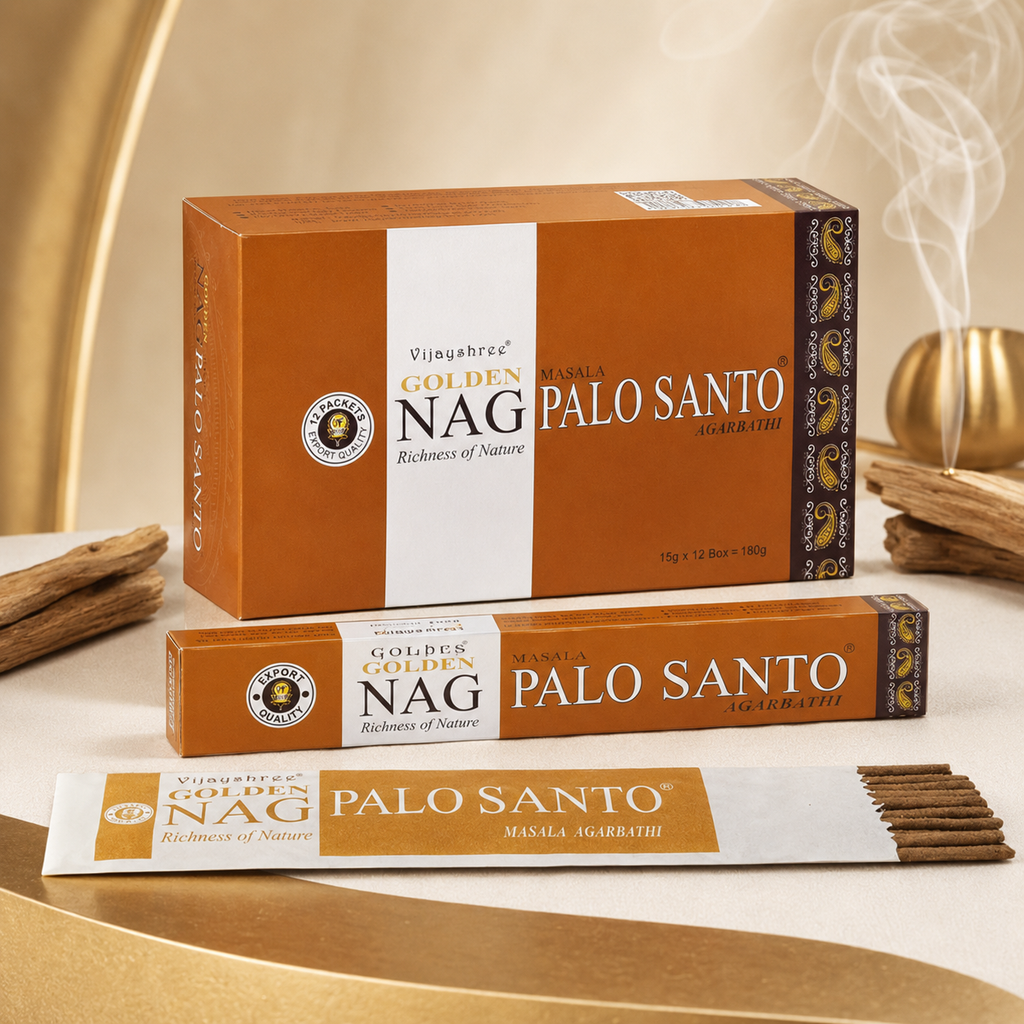 Golden Nag Palo Santo Incense Sticks