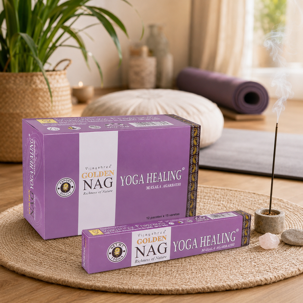 Golden Nag Yoga Healing Incense Sticks