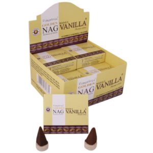 vijayshree golden nag vanilla incense cones