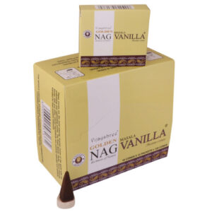 vijayshree golden nag vanilla incense cones