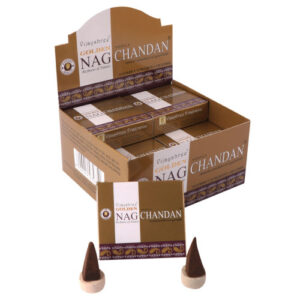 Golden Nag Chandan Incense Cones