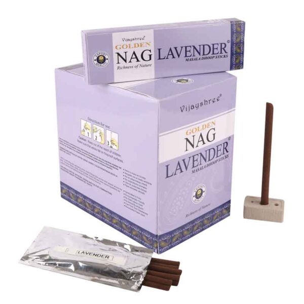 Vijayshree golden nag lavender dhoop sticks