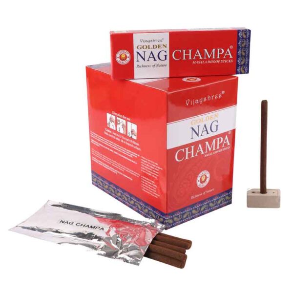 vijayshree golden nag champa dhoop sticks