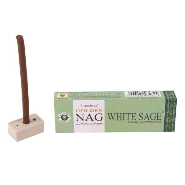 GOLDEN NAG WHITE SAGE DHOOP STICKS