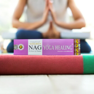 Golden yoga healing incense sticks