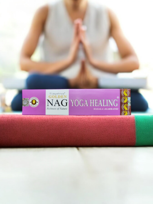 Golden yoga healing incense sticks